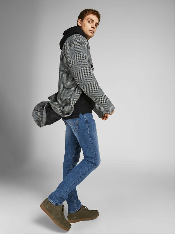 Jack & Jones Modre tanke kavbojke Jack & Jones Glenn