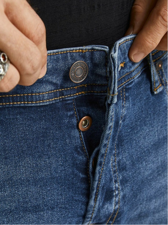 Jack & Jones Modre tanke kavbojke Jack & Jones Glenn