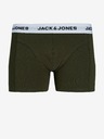 Jack & Jones Komplet petih boksarskih hlač Jack & Jones v kaki, modri, sivi in črni barvi