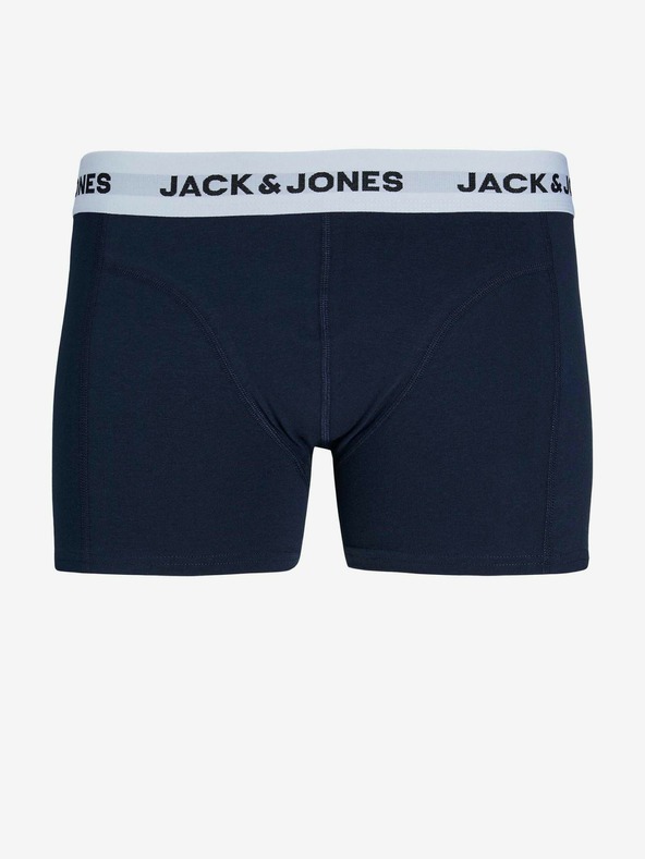 Jack & Jones Komplet petih boksarskih hlač Jack & Jones v kaki, modri, sivi in črni barvi
