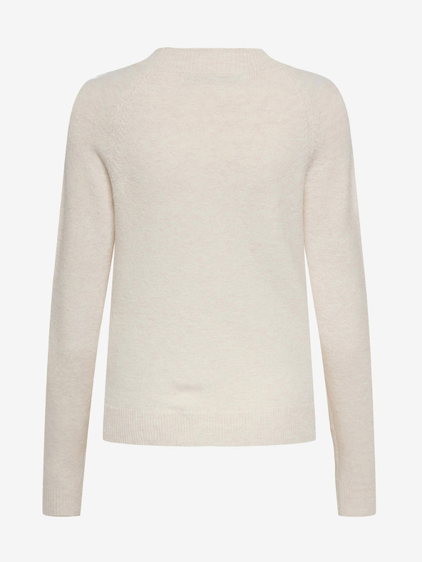 ONLY Krem osnovni pulover ONLY Rica