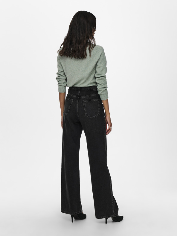 ONLY Svetlo zelena Osnovni pulover ONLY Rica