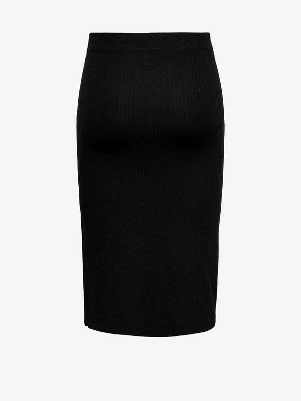 ONLY Črna ženska rebrasta krila brez rokavov ONLY Emma