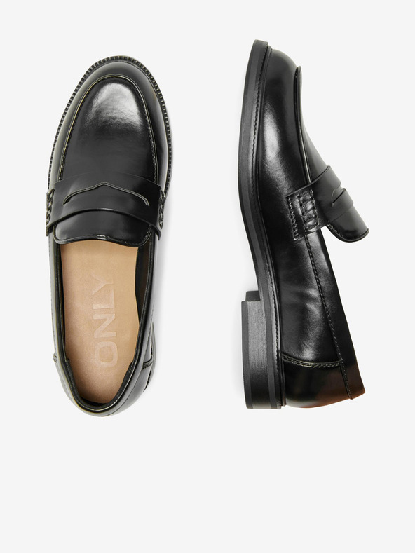 ONLY Črne ženske mokasine ONLY Lux