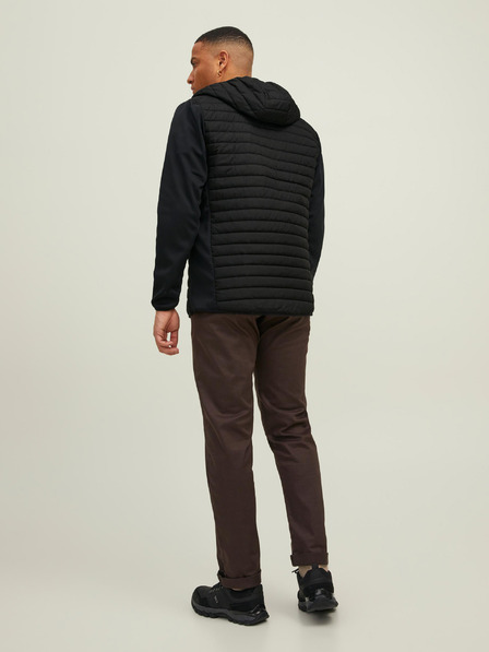 Jack & Jones Črna moška lahka prešita jakna Jack & Jones