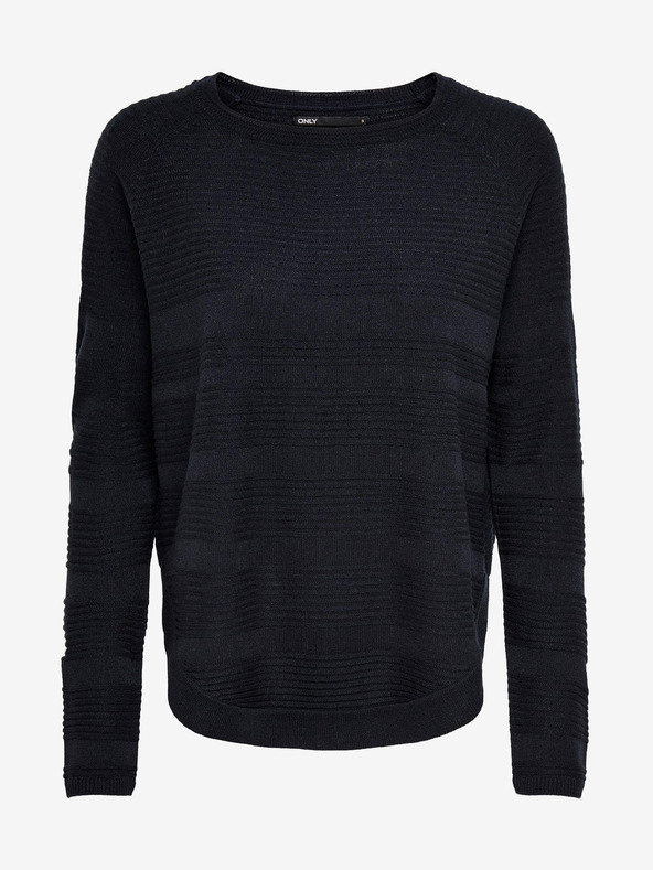 ONLY Temno modra rebrasta lahka jopa ONLY Caviar