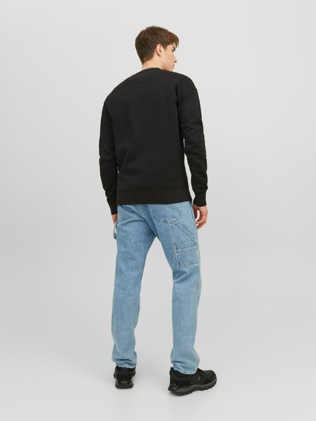 Jack & Jones Črna moška majica Jack & Jones Vester