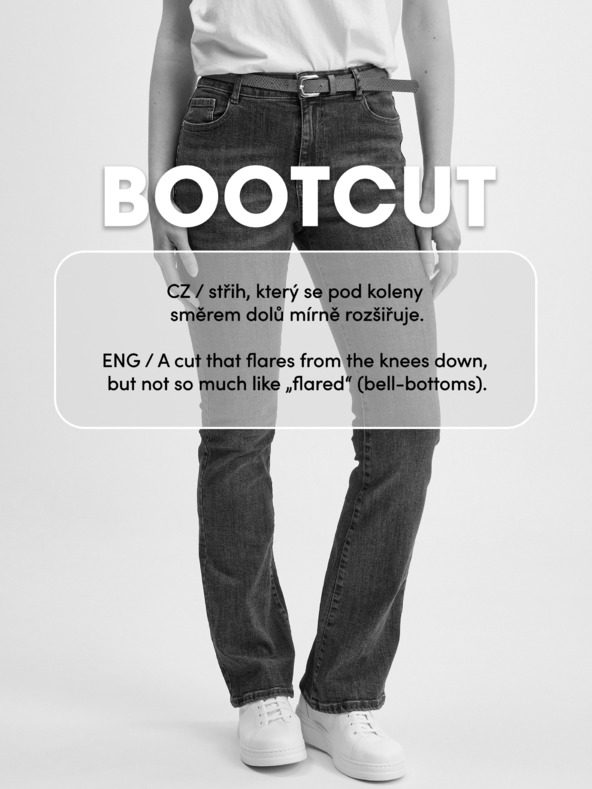 Vero Moda Svetlo modre ženske kavbojke širokega kroja VERO MODA Tessa