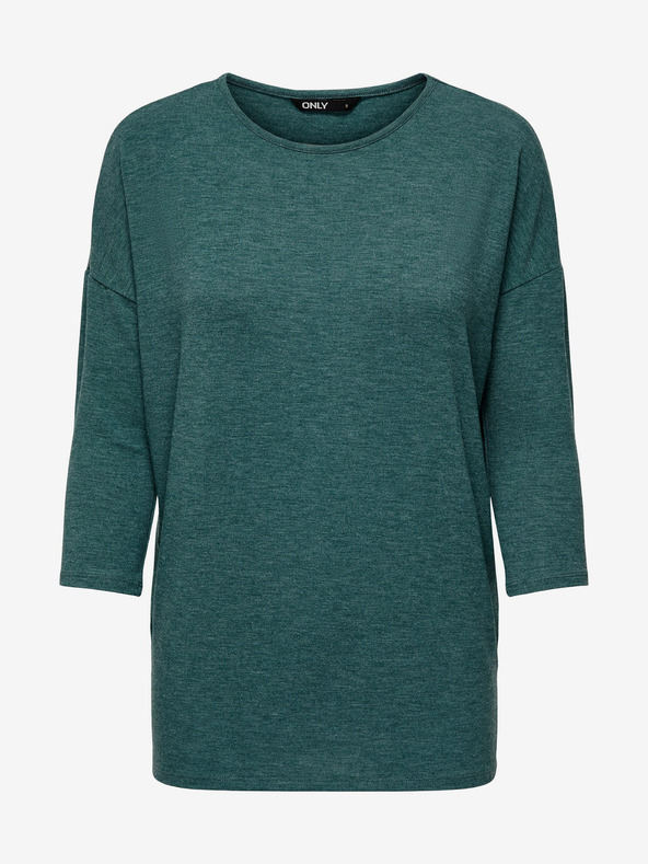 ONLY Zelena ženska črtasta srajca ONLY Glamour