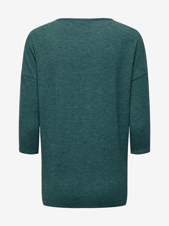 ONLY Zelena ženska črtasta srajca ONLY Glamour