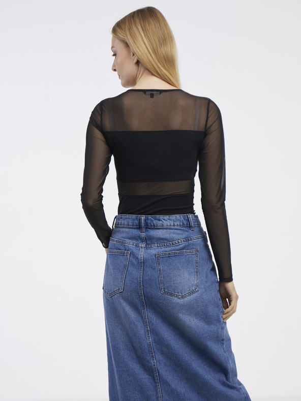 ONLY Črno žensko body ONLY Esther