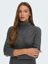 Jacqueline de Yong Siva ženska črtasta jopica JDY Elanor