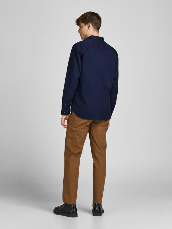 Jack & Jones Jack & Jones Lacardiff moška temno modra majica