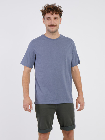 Jack & Jones Modra moška črtasta osnovna majica Jack & Jones Organic