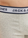 Jack & Jones Komplet treh moških boksaric v svetlo sivi, beli in temno modri barvi Jack & Jones Solid