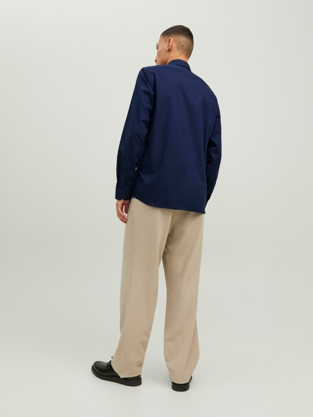 Jack & Jones Temno modra moška srajca Jack & Jones Parker