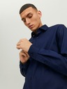 Jack & Jones Temno modra moška srajca Jack & Jones Parker