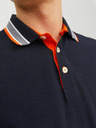Jack & Jones Temno modra moška polo majica Jack & Jones Paulos