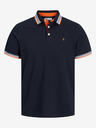 Jack & Jones Temno modra moška polo majica Jack & Jones Paulos