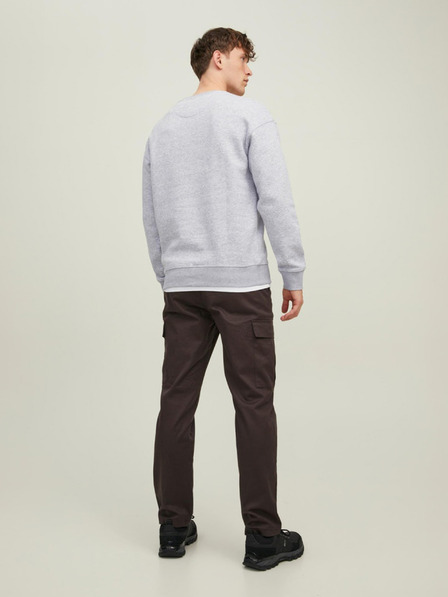 Jack & Jones Svetlo siva moška jopa s kapuco Jack & Jones Star
