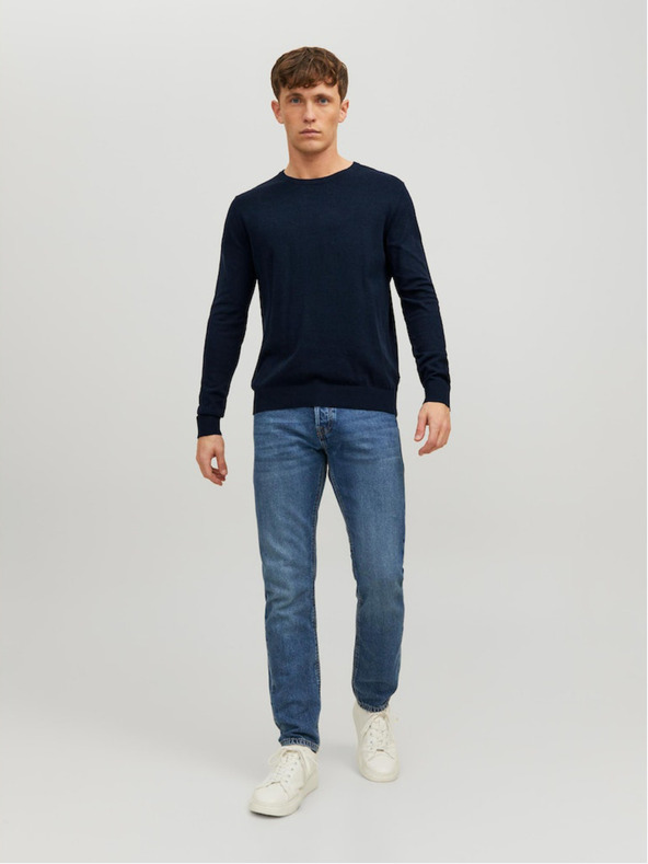 Jack & Jones Temno modra moška jopa Jack & Jones Emil