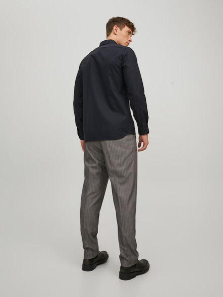 Jack & Jones Črna moška srajca Jack & Jones Parker
