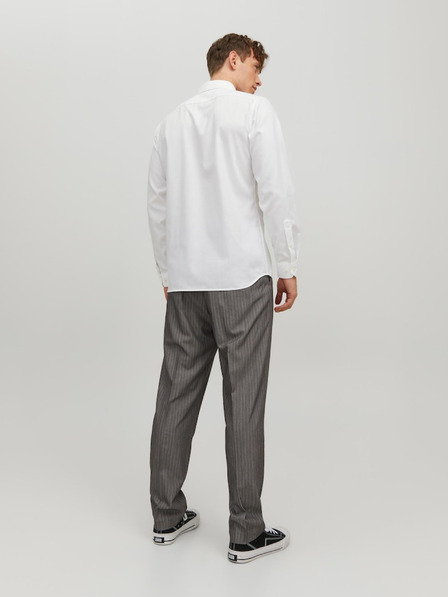 Jack & Jones Bela moška srajca Jack & Jones Parker