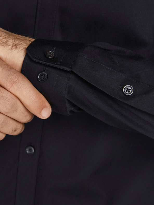 Jack & Jones Črna Moška majica Jack & Jones Lacardiff