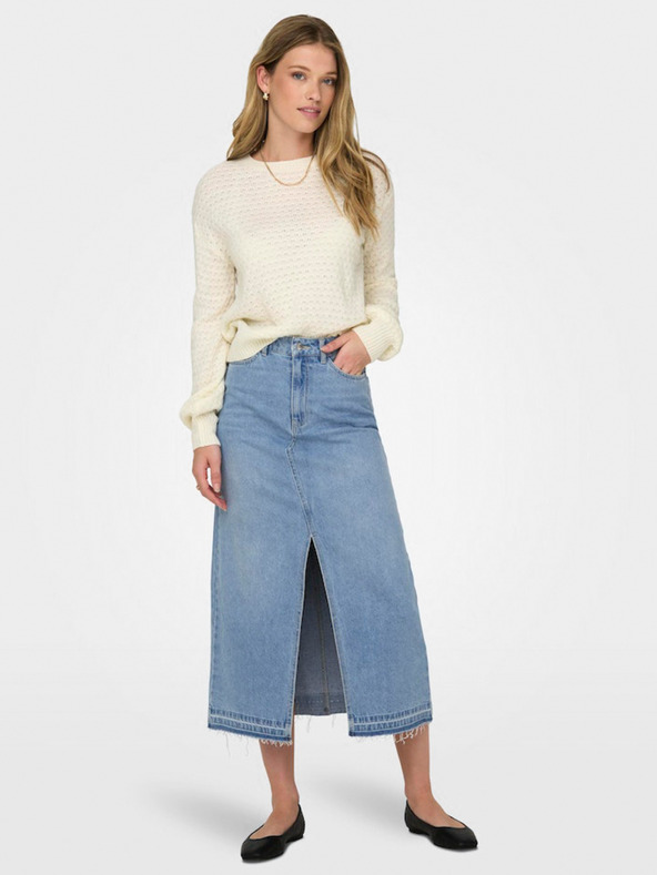 Jacqueline de Yong Svetlo modra ženska krila iz džinsa JDY Bella