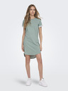 Jacqueline de Yong Svetlo zelena ženska majica JDY Ivy Sweatshirt Dress