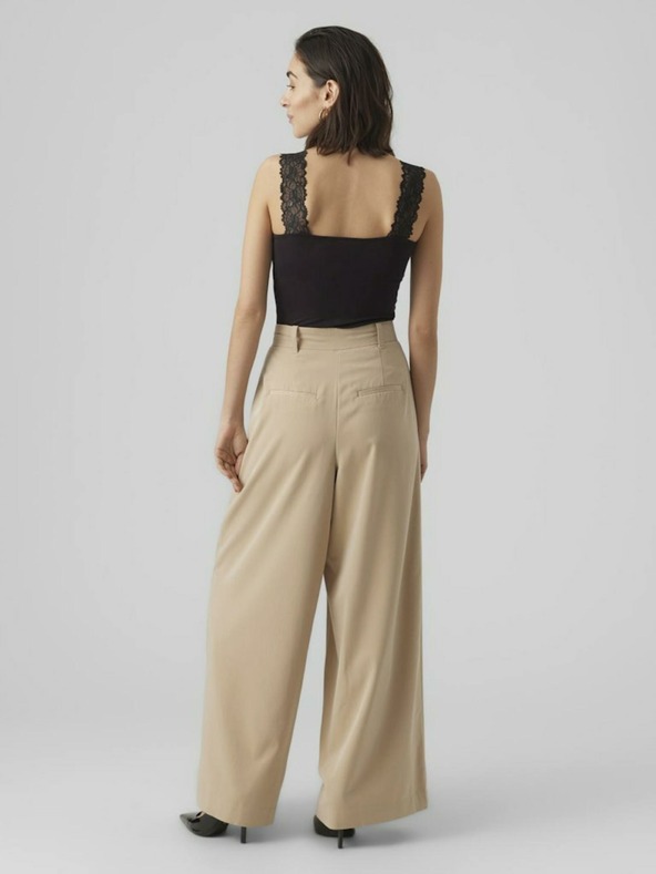 Vero Moda Črna ženska majica Vero Moda Rosa