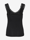 Vero Moda Črna ženska majica Vero Moda Rosa