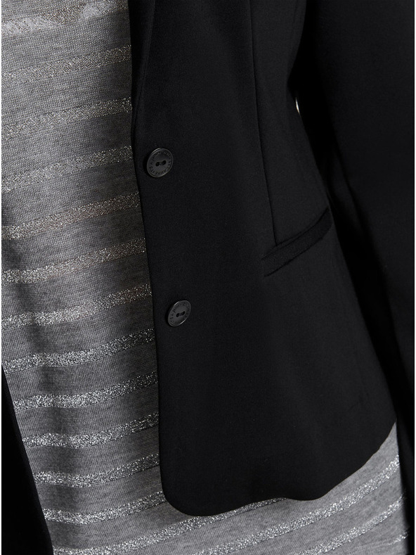 ONLY Črna ženska jakna ONLY Pop Trash