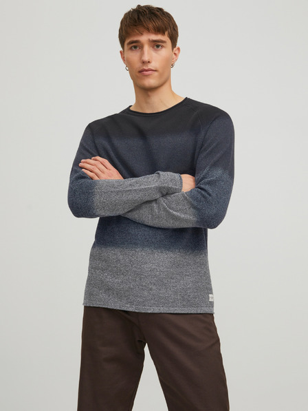 Jack & Jones Temno modra moška jopa Jack & Jones Hill