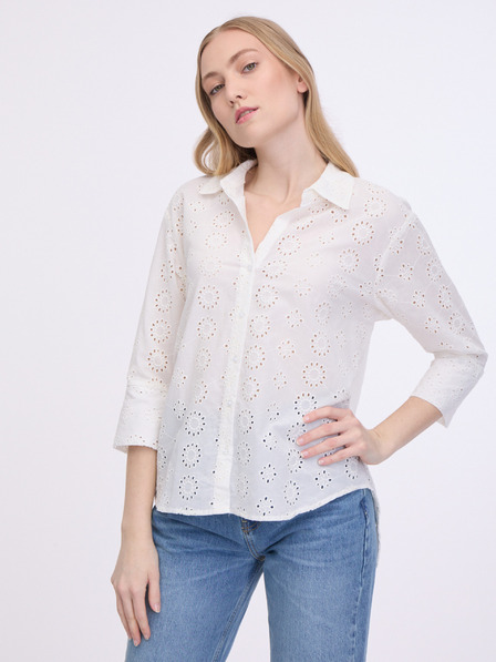 Jacqueline de Yong Cream JDY Tallie ženska srajca