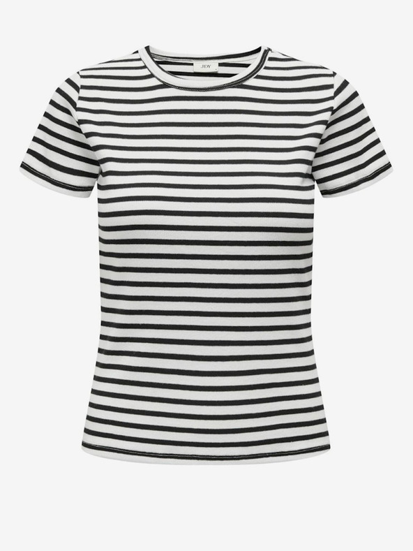 Jacqueline de Yong Črno-bela črtasta ženska majica JDY Solar