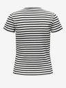 Jacqueline de Yong Črno-bela črtasta ženska majica JDY Solar