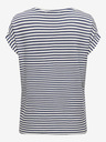 ONLY Modro-bela ženska črtasta majica ONLY Moster