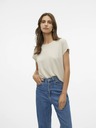 Vero Moda Ženska bež majica Vero Moda Lava