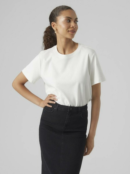 Vero Moda Bela ženska majica Vero Moda Naima