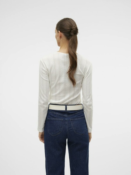 Vero Moda Bela ženska majica Vero Moda Lisa