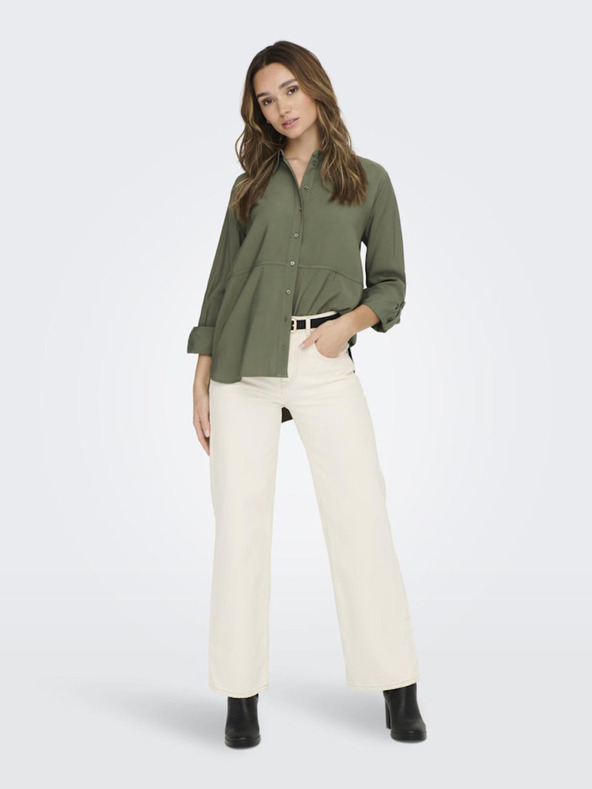 Jacqueline de Yong Kaki ženska srajca JDY Olli