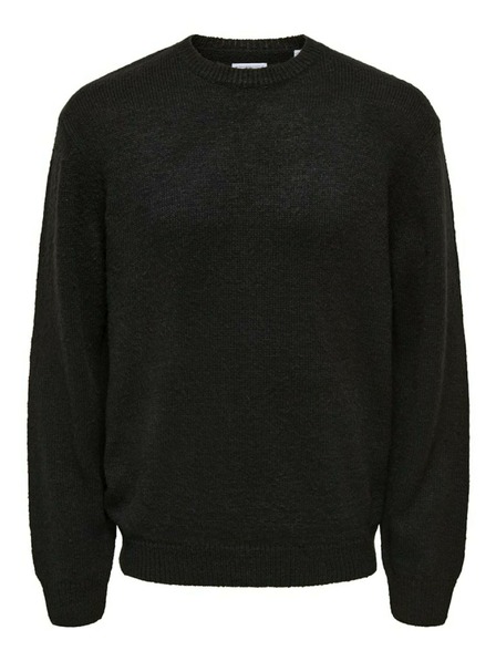 ONLY & SONS Črn moški pulover ONLY & SONS Anthony