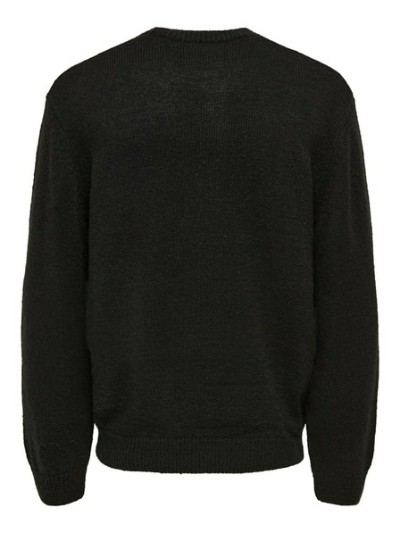 ONLY & SONS Črn moški pulover ONLY & SONS Anthony