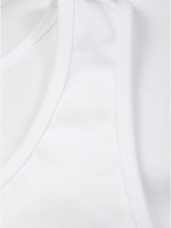 Jack & Jones Komplet dveh belih osnovnih majic Jack & Jones