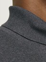 Jack & Jones Temno siva moška jopa Jack & Jones Basic Turtleneck