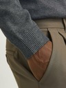 Jack & Jones Temno siva moška jopa Jack & Jones Basic Turtleneck