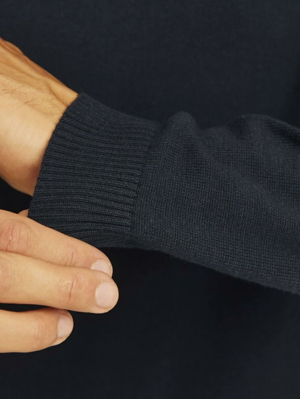 Jack & Jones Temno modra Moški Jack & Jones Basic Turtleneck