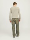 Jack & Jones Beige Moški pulover Jack & Jones Globe