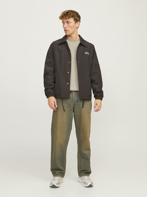 Jack & Jones Beige Moški pulover Jack & Jones Globe